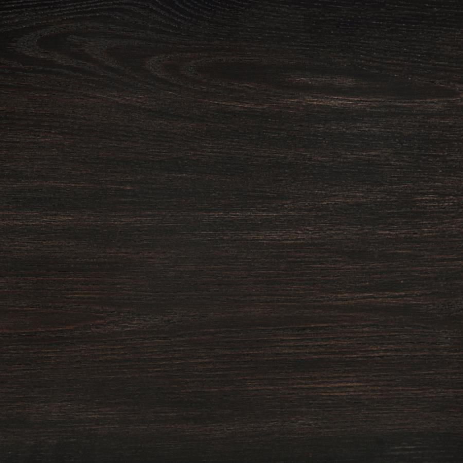 Leandro 78-inch Extension Dining Room Table Burnished Black 115391
