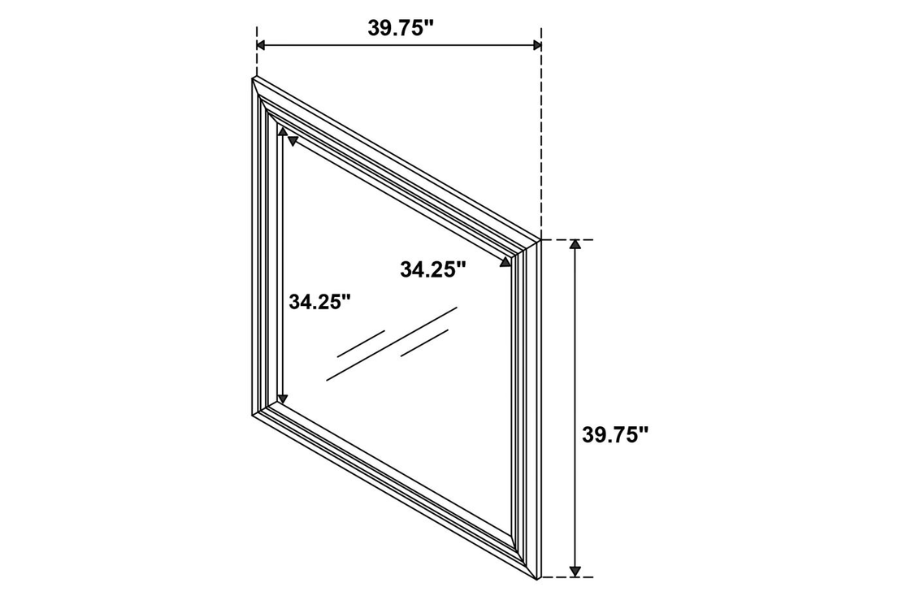 Juego de dormitorio Janine Eastern King de 5 piezas en gris 223551KE-S5 Próximamente 