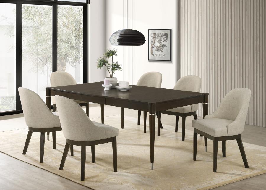 Brookmead Extension Leaf Dining Table Black