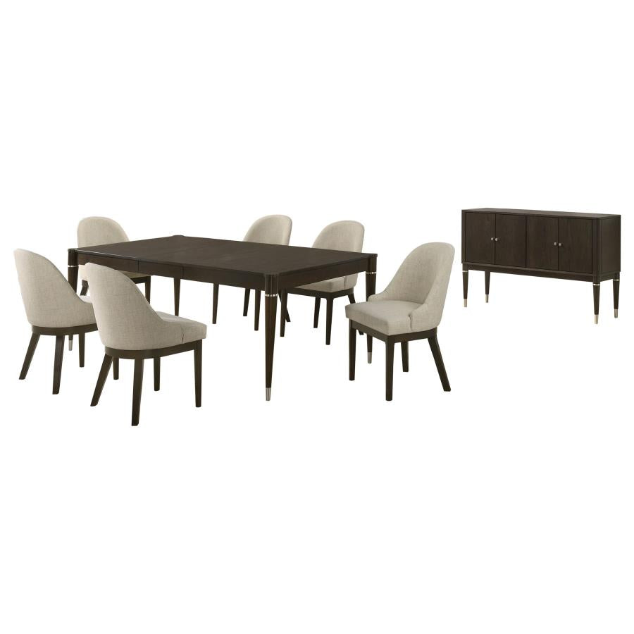 Brookmead Extension Leaf Dining Table Black