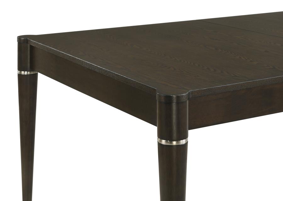 Brookmead Extension Leaf Dining Table Black