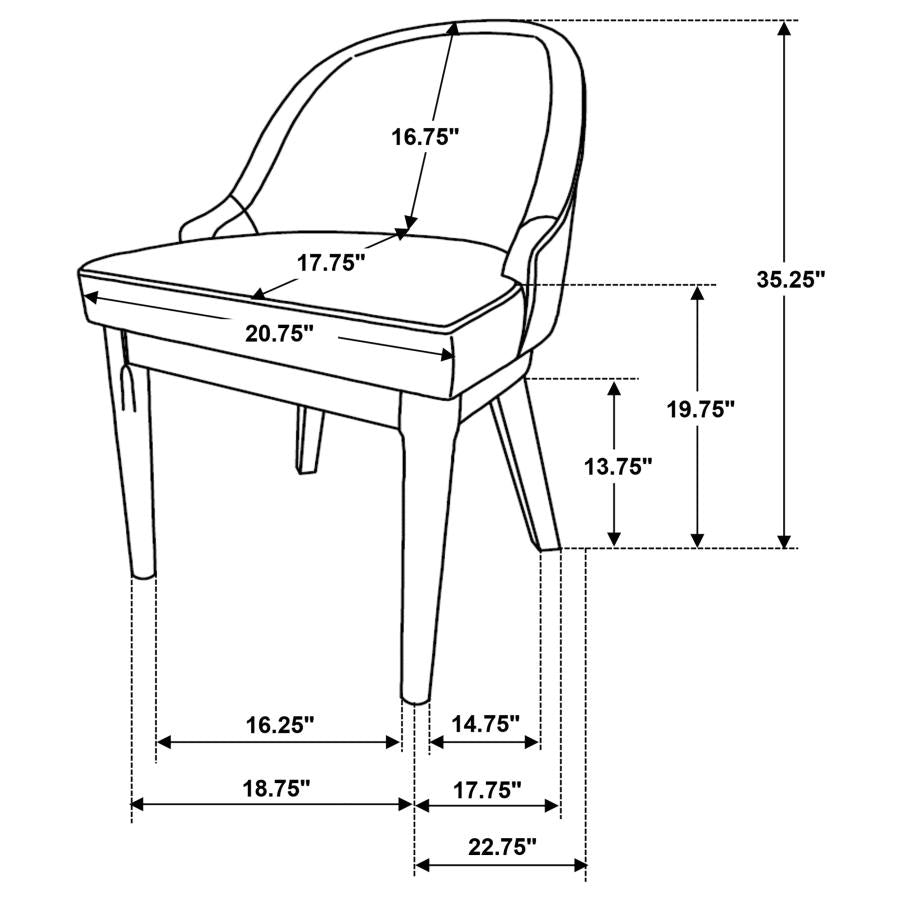 Brookmead Extension Leaf Dining Table Black
