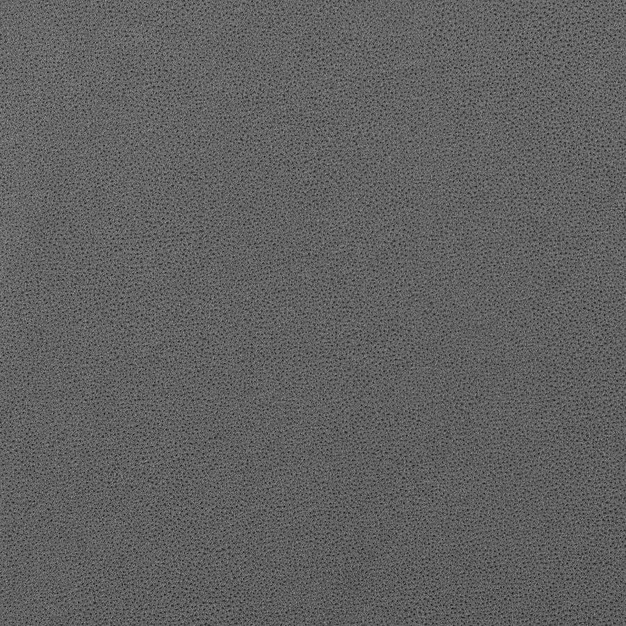 Neil 5-piece Round Dining Table Set Concrete Gunmetal