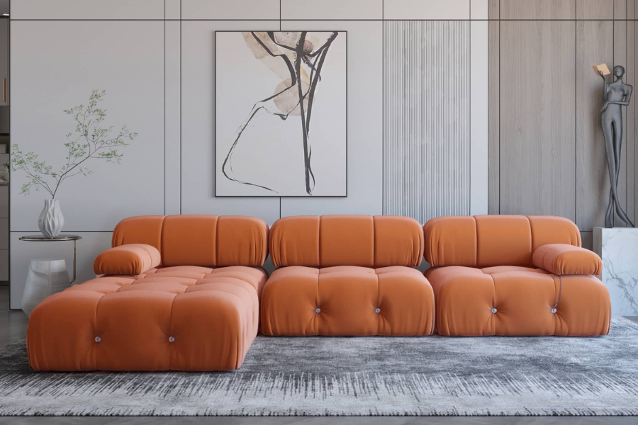 Camaleonda Modular Sofa by Mario Bellini - MH-SF105 – Venini Furniture