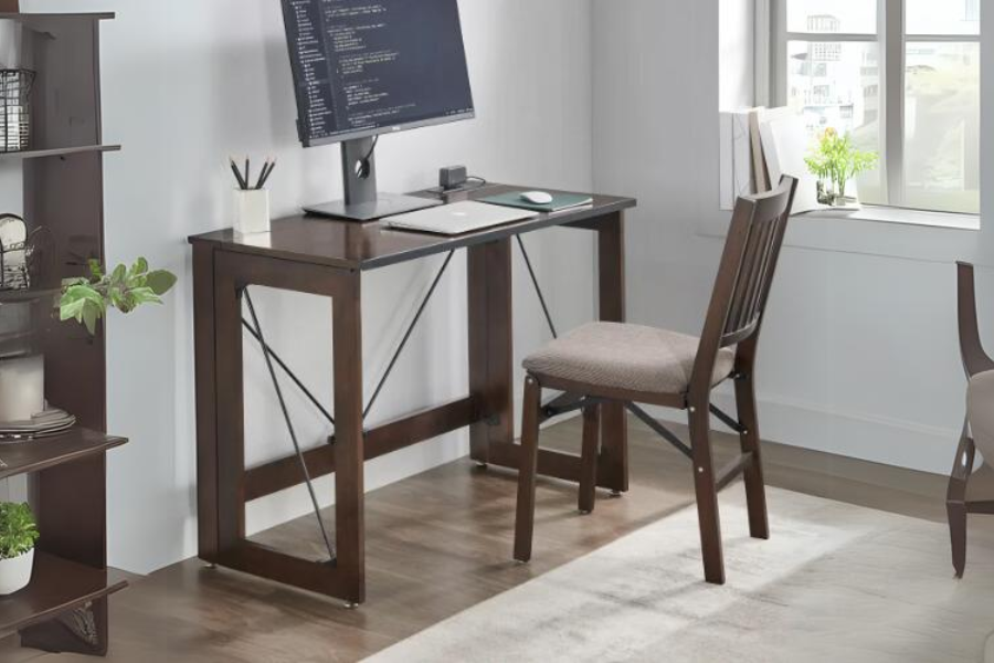Online Only Stakmore Pre-Assembled Wood Folding Desk – Venini