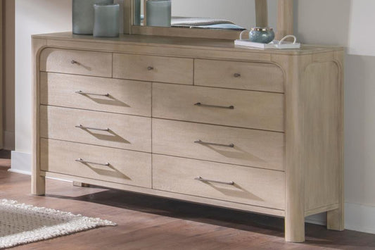 Solano 9-drawer Bedroom Dresser Cabinet Weathered Mango 222523