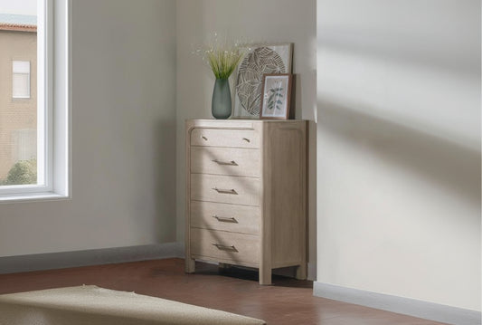 Solano 5-drawer Bedroom Chest of Drawers Weathered Mango 222525