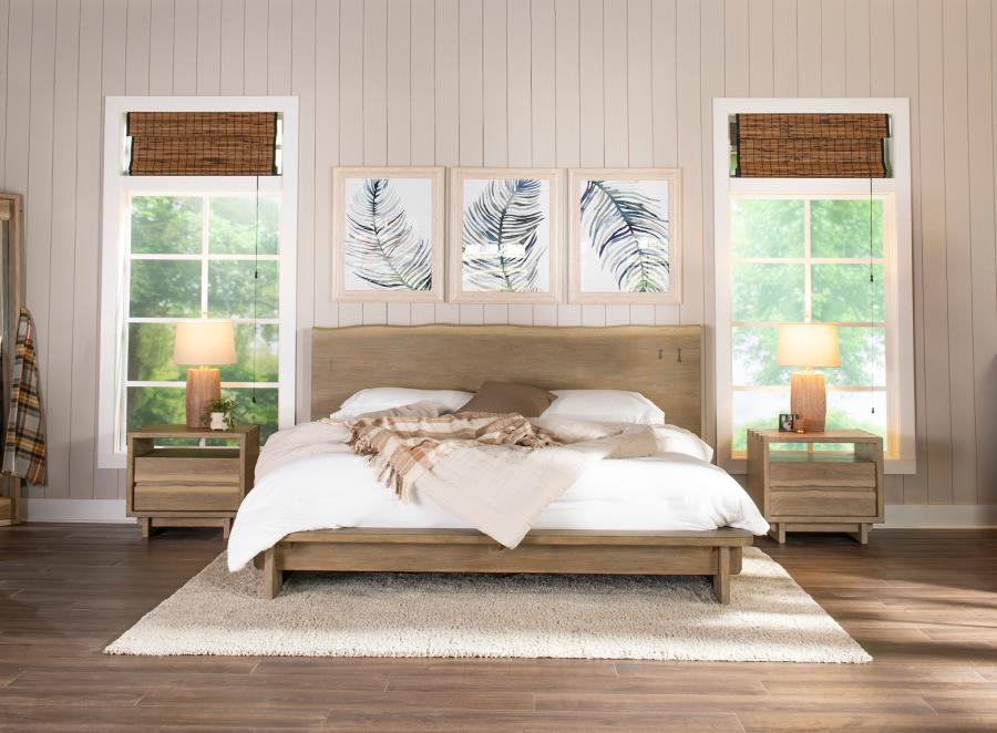 Stillwater Live-Edge Platform Bed – Queen 222801Q, Eastern King 222801KE & California King 222801KW