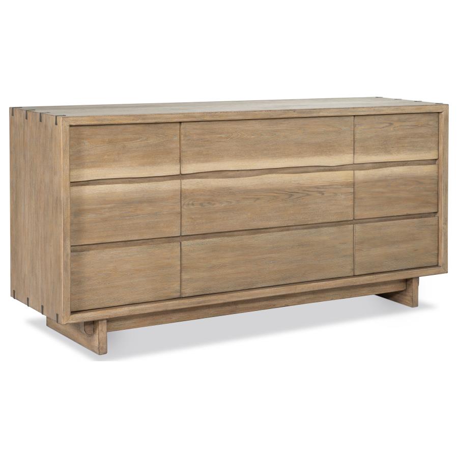 Stillwater 9-Drawer Dresser – Weathered Oak 222803