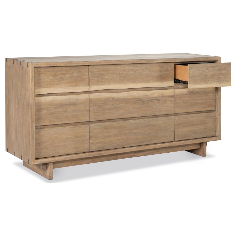 Stillwater 9-Drawer Dresser – Weathered Oak 222803