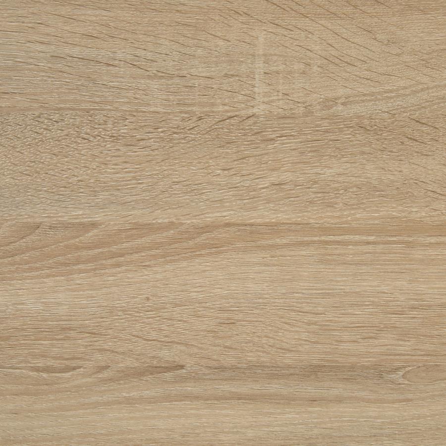 Arielle Eastern King Or Queen Bookcase Panel Storage Bed Light Oak.