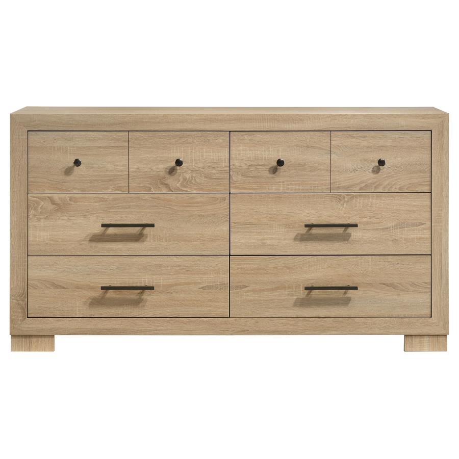 Arielle Eastern King Or Queen Bookcase Panel Storage Bed Light Oak.