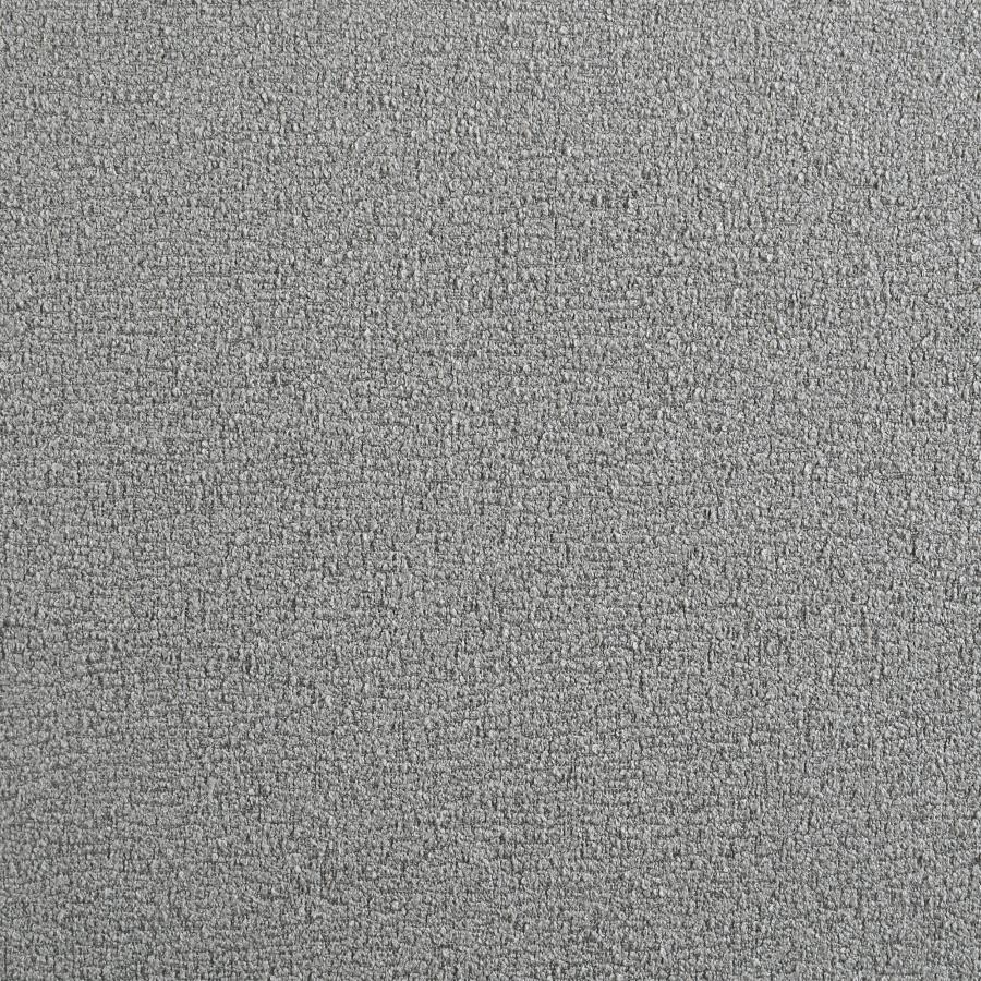 Arini Upholstered Panel Bed Black and Grey