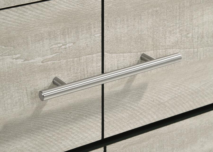 Trenton 4-drawer Bedroom Chest of Drawers Rustic Cream 225065 - Venini Furniture 