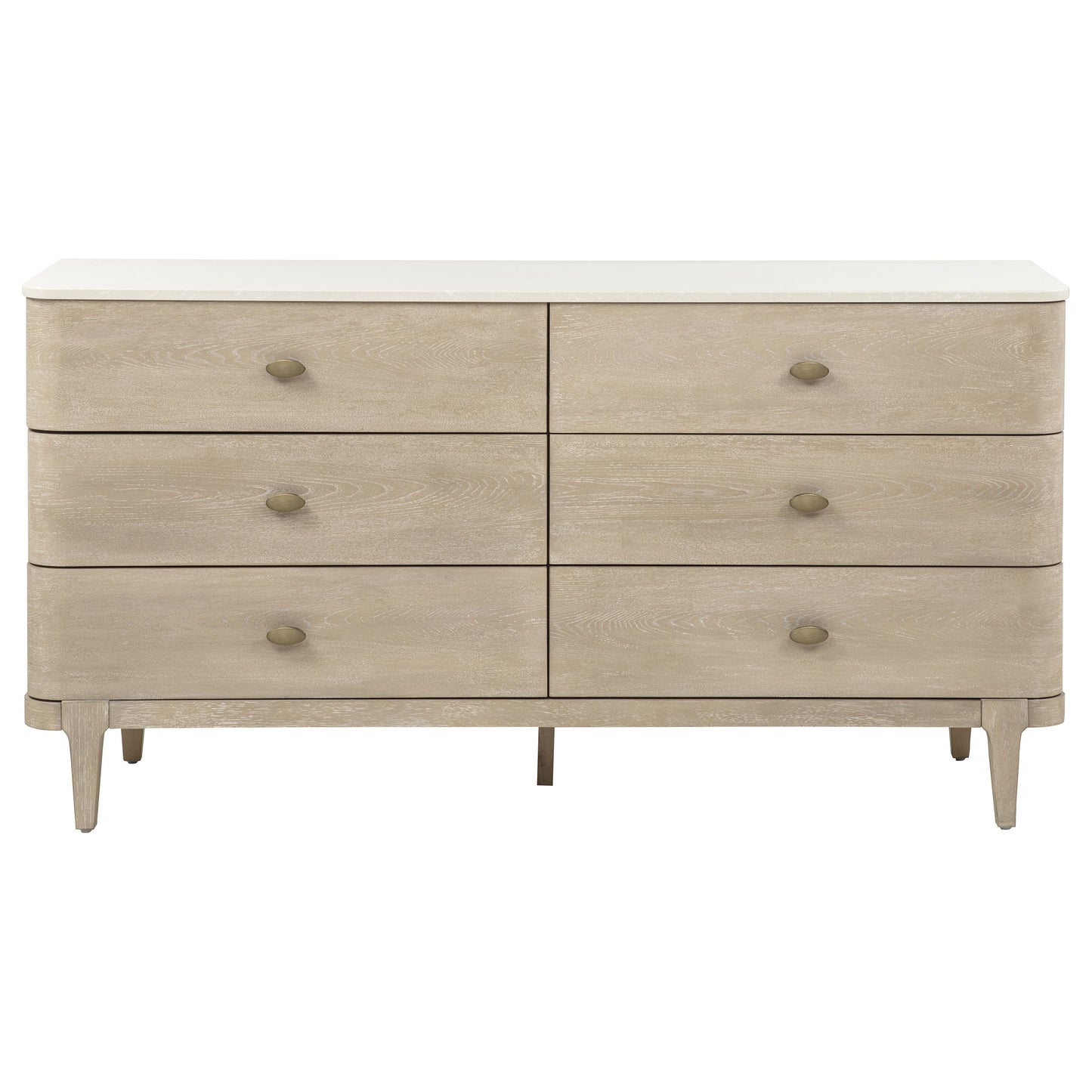 Lucaire 6-drawer Dresser Cabinet Sandstone 225183