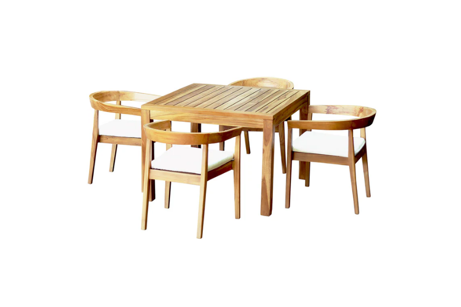 Bali Square Dining Table SKU: PJO-3601-NAT-SQ