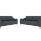 Nolan 2-piece Upholstered Sofa Set Charcoal 509281-S2 Comming Soon