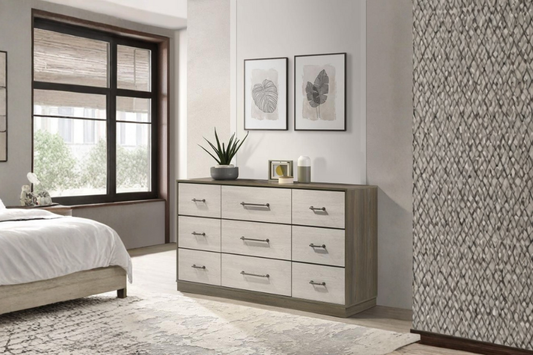 Fenwick 9-drawer Dresser Grey Oak 224983