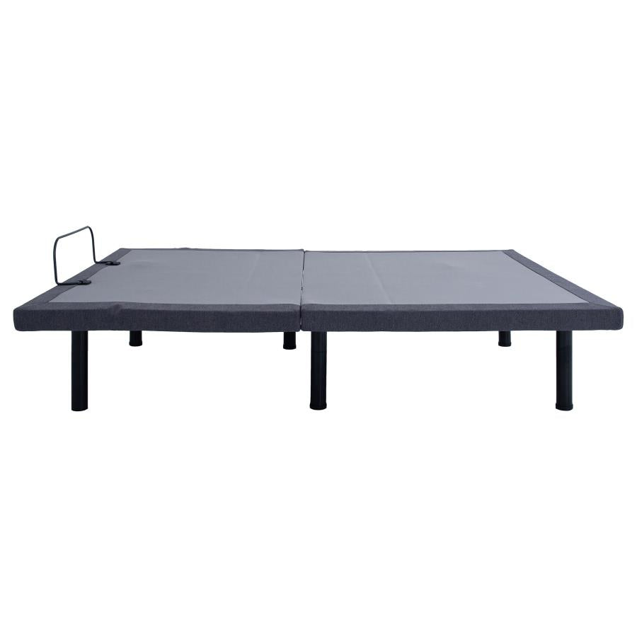 Negan Adjustable Bed Base Grey and Black
