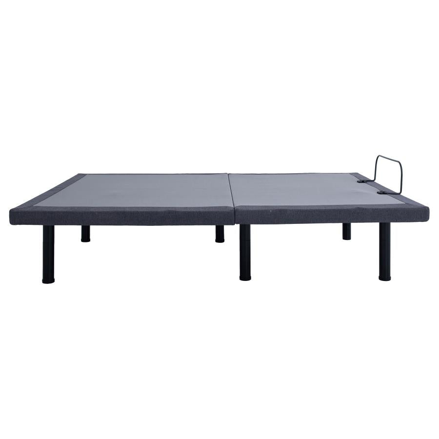 Negan Adjustable Bed Base Grey and Black