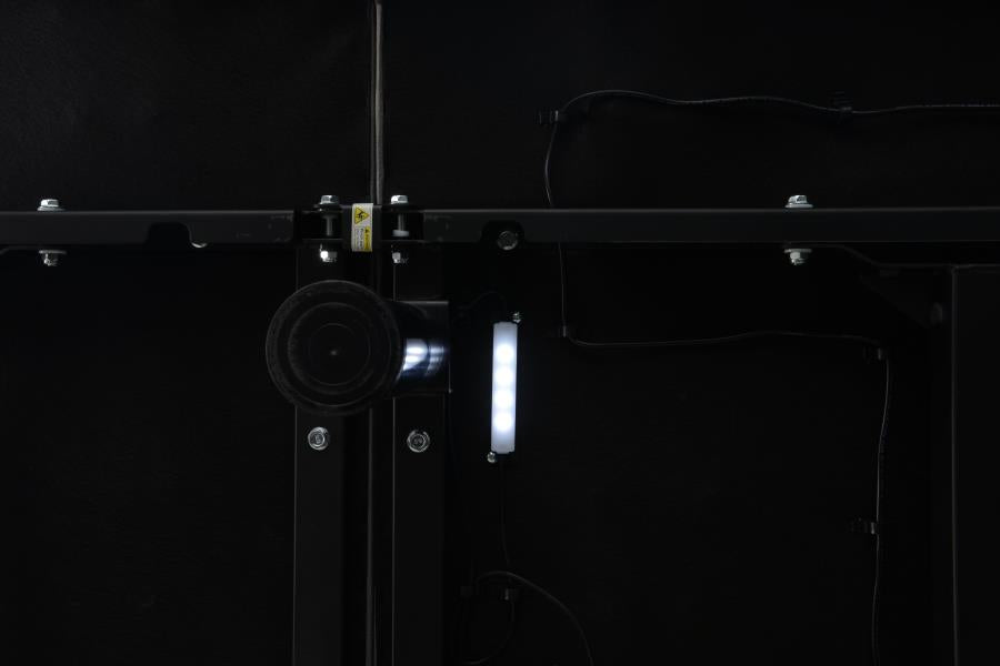 Negan Adjustable Bed Base Grey and Black