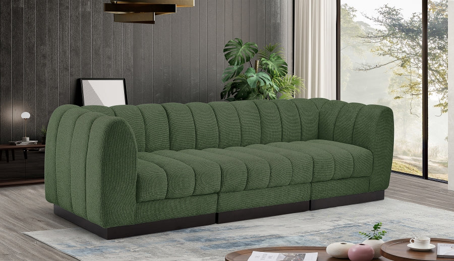 Quinn Chenille Fabric Sofa SKU: 124Cream-S101