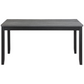 Barlow 6-piece Rectangular Dining Table Set Grey and Black 150366