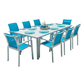 Panama Jack Abaco 9-Piece Dining Set