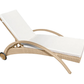Panama Jack Austin Chaise Lounge with Cushion PJO-3801-NAT-CL-CUSH