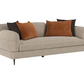 Jade 2-piece Chenille Upholstered Sofa Set Latte 509411-S2 Comming Soon