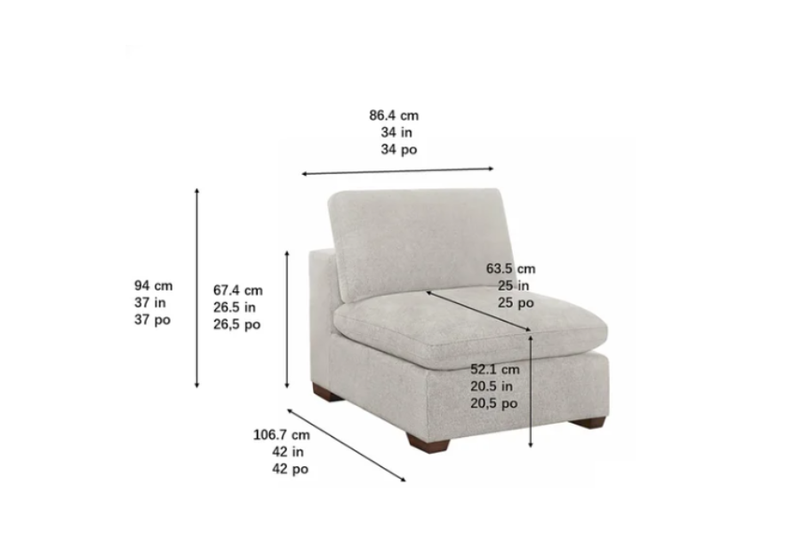 Silla sin brazos Thomasville Lowell