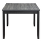 Barlow 6-piece Rectangular Dining Table Set Grey and Black 150366