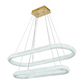 Bowen 2 Light 18.00 inch Chandelier