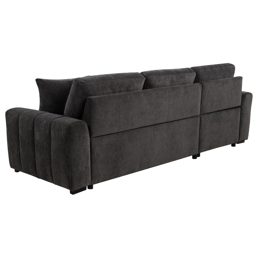 Pastrana Upholstered Sleeper Sectional Sofa LAF Chaise