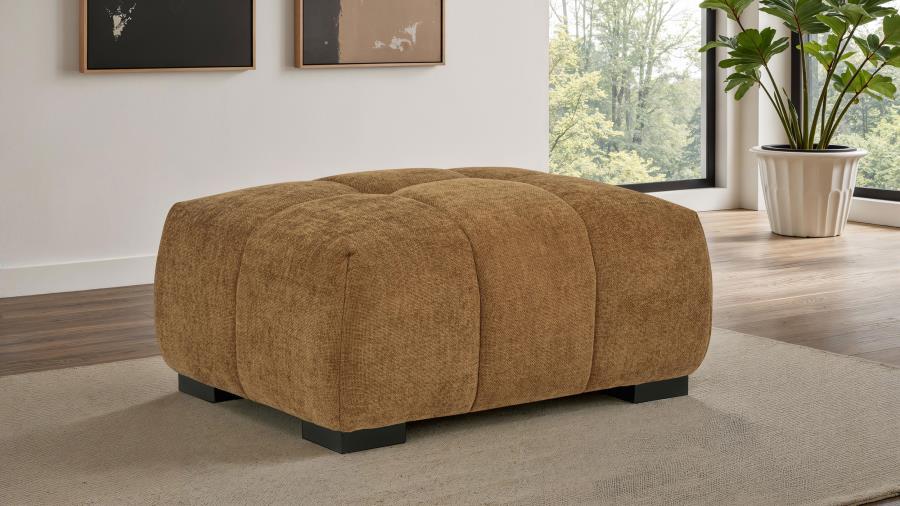 Octavia Upholstered Rectangular Ottoman - Venini Furniture 