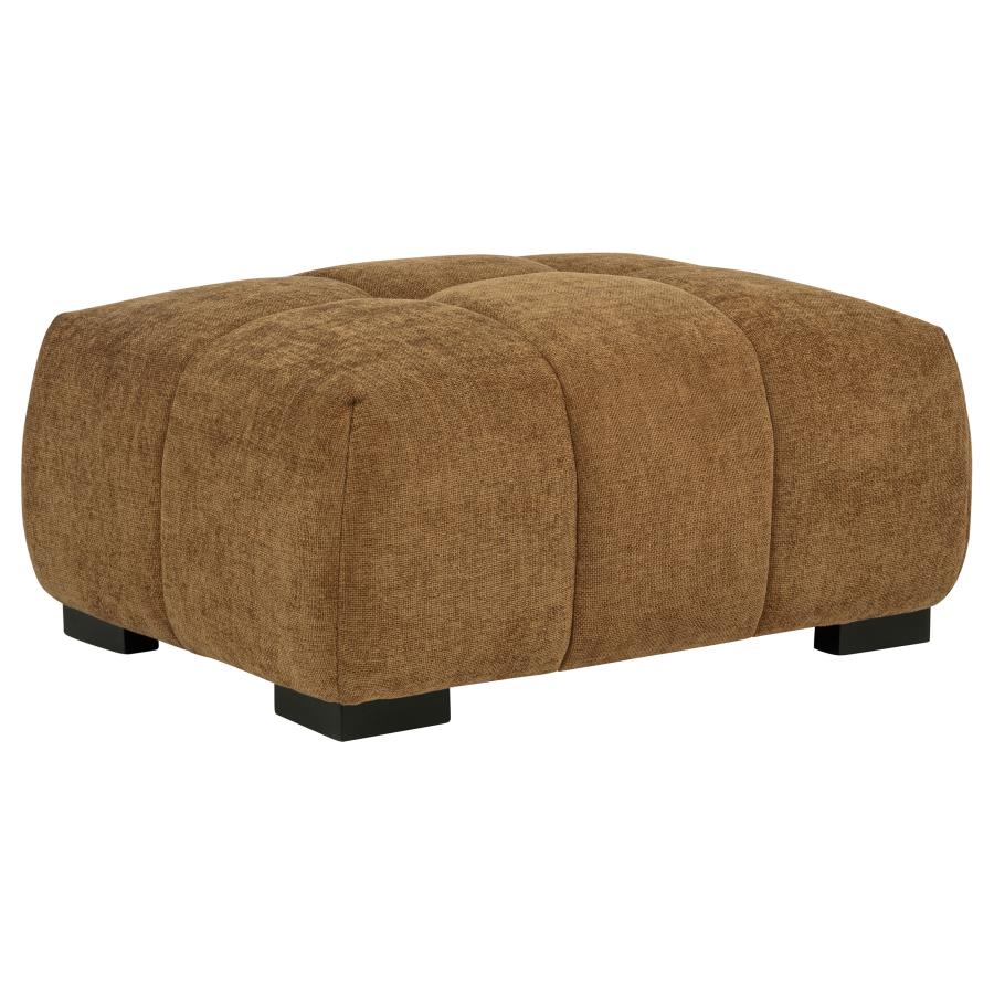 Octavia Upholstered Rectangular Ottoman - Venini Furniture 