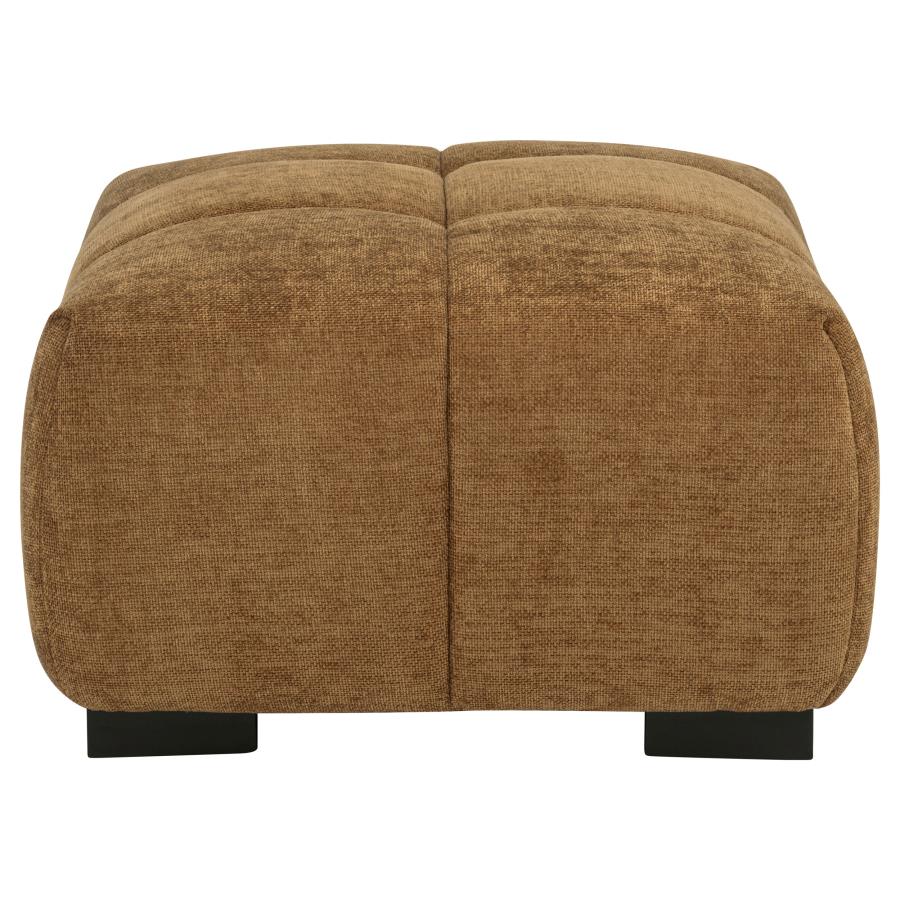 Octavia Upholstered Rectangular Ottoman - Venini Furniture 