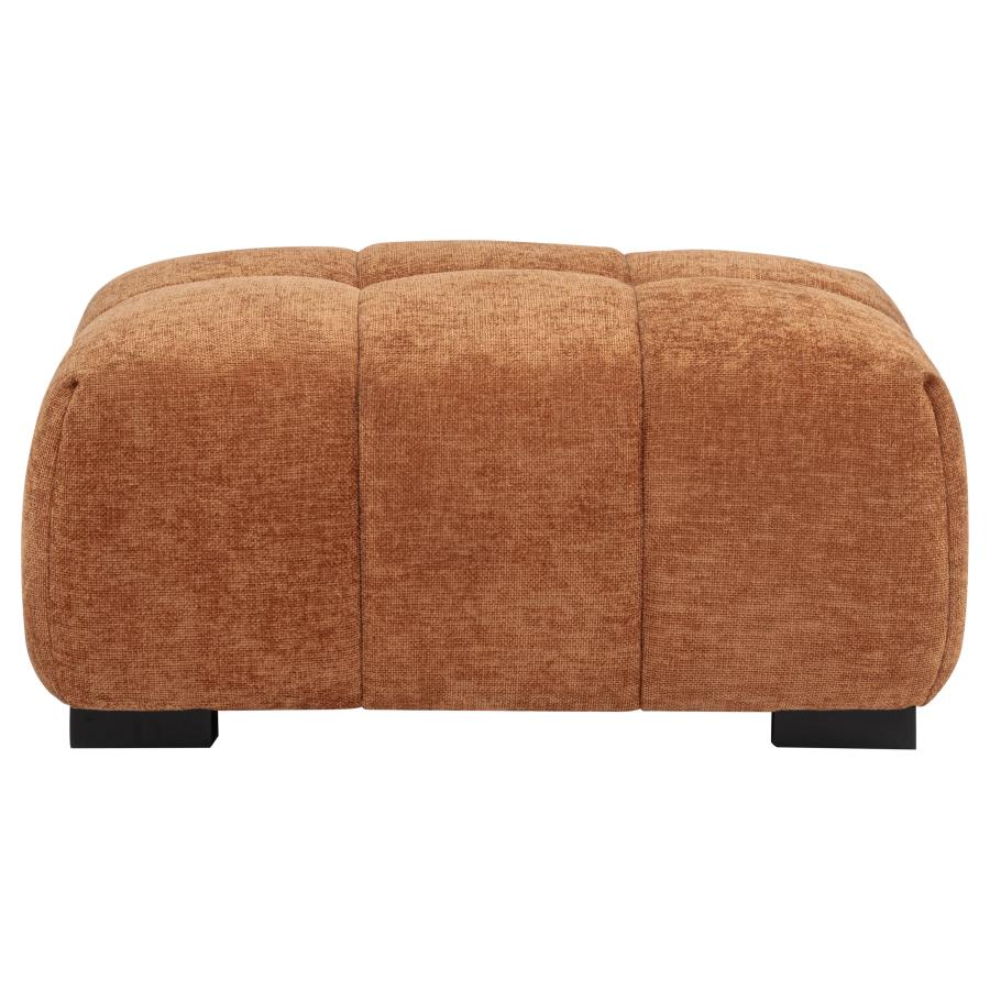 Octavia Upholstered Rectangular Ottoman - Venini Furniture 