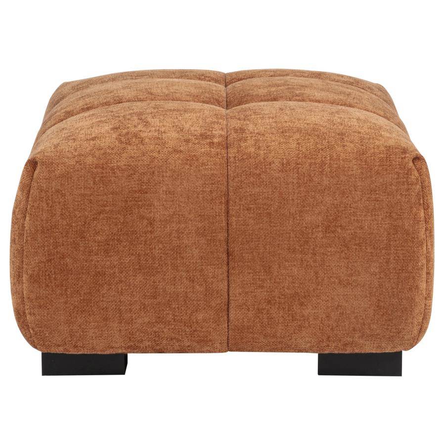 Octavia Upholstered Rectangular Ottoman - Venini Furniture 