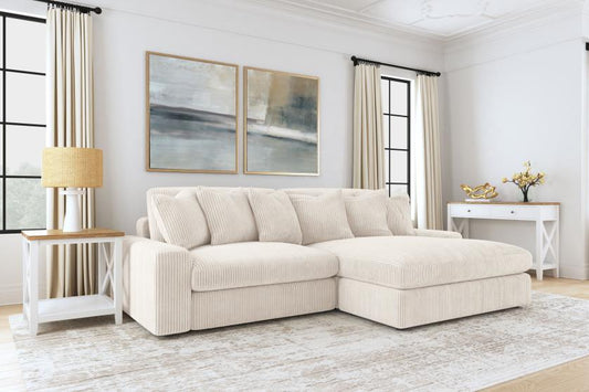 Blaine Upholstered Reversible Chaise Sectional Sofa Sand 509899 - Venini Furniture 