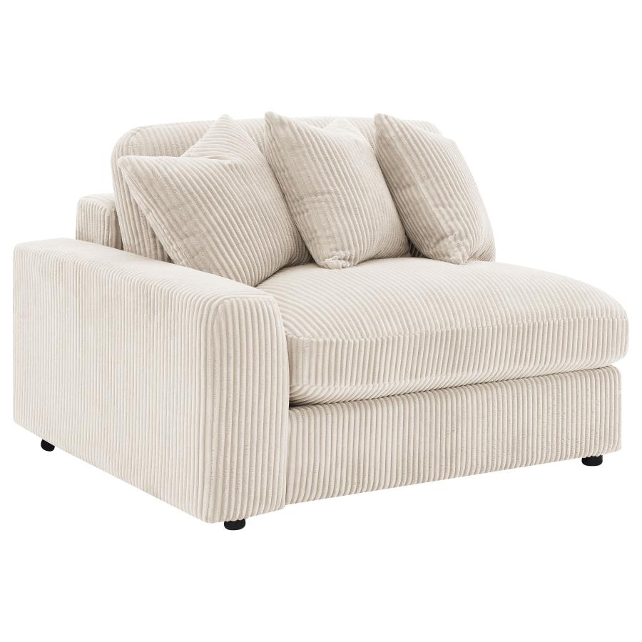 Blaine Upholstered Reversible Chaise Sectional Sofa Sand 509899 - Venini Furniture 
