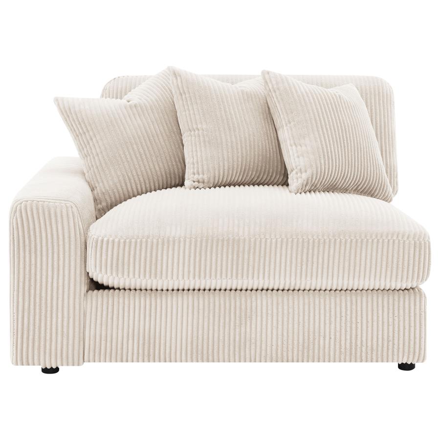 Blaine Upholstered Reversible Chaise Sectional Sofa Sand 509899 - Venini Furniture 