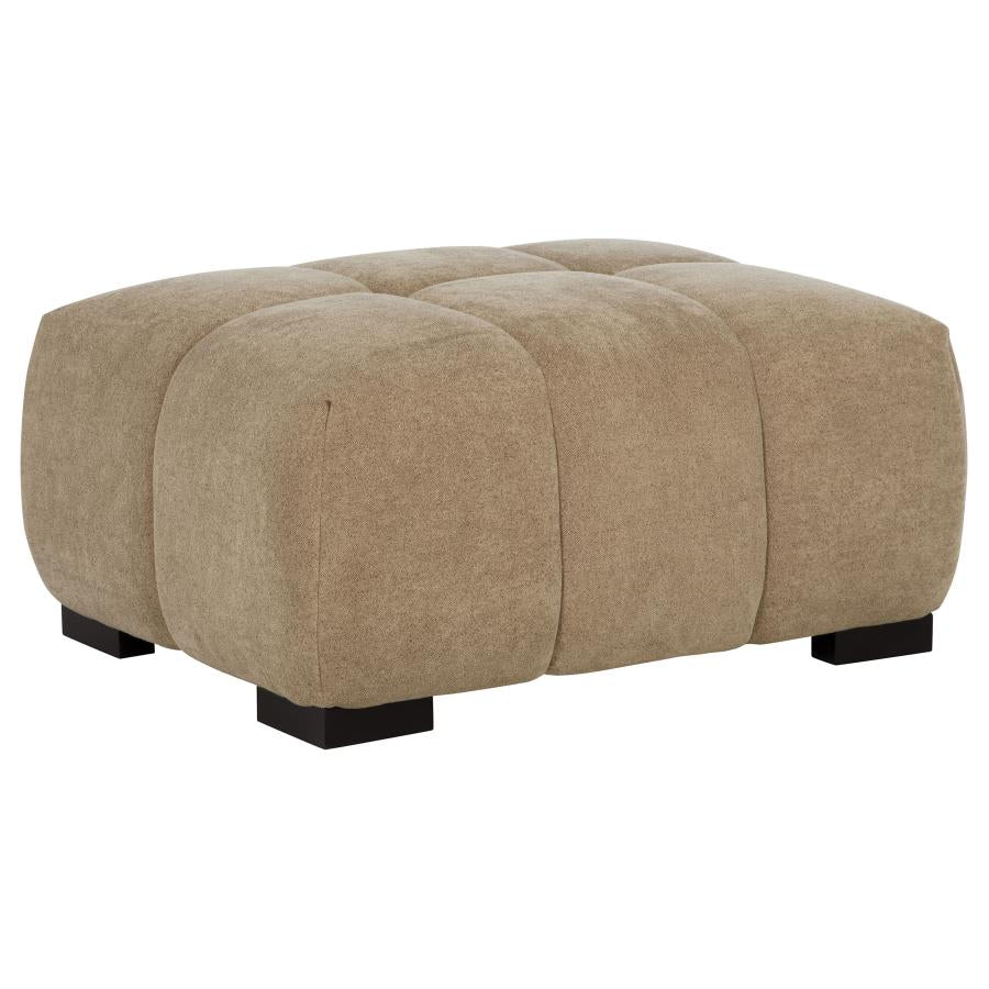 Octavia Upholstered Rectangular Ottoman - Venini Furniture 