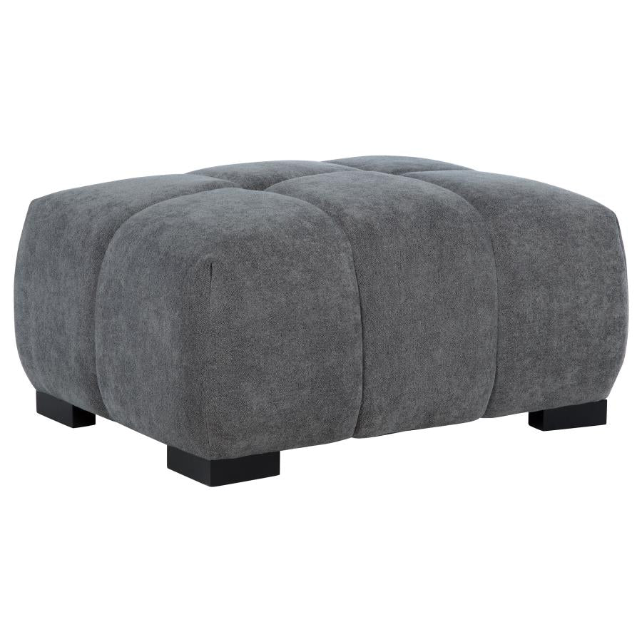 Octavia Upholstered Rectangular Ottoman - Venini Furniture 