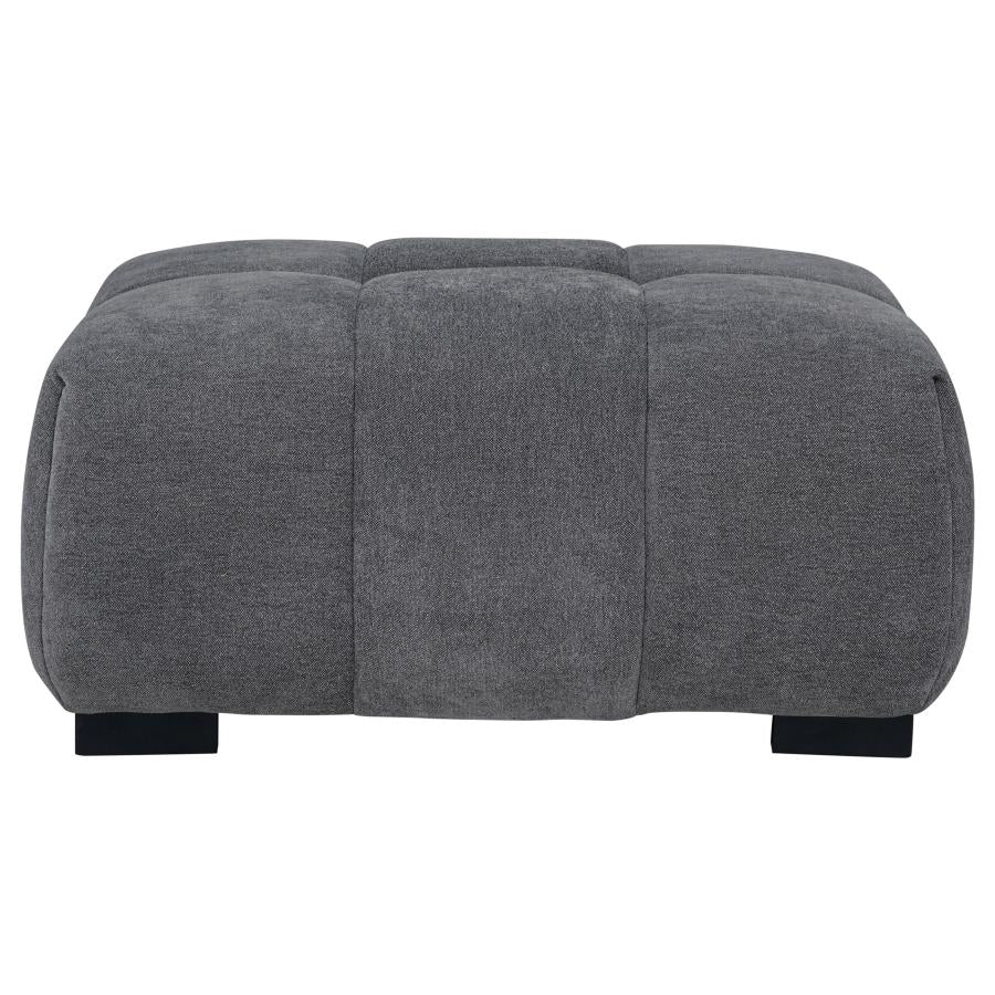 Octavia Upholstered Rectangular Ottoman - Venini Furniture 