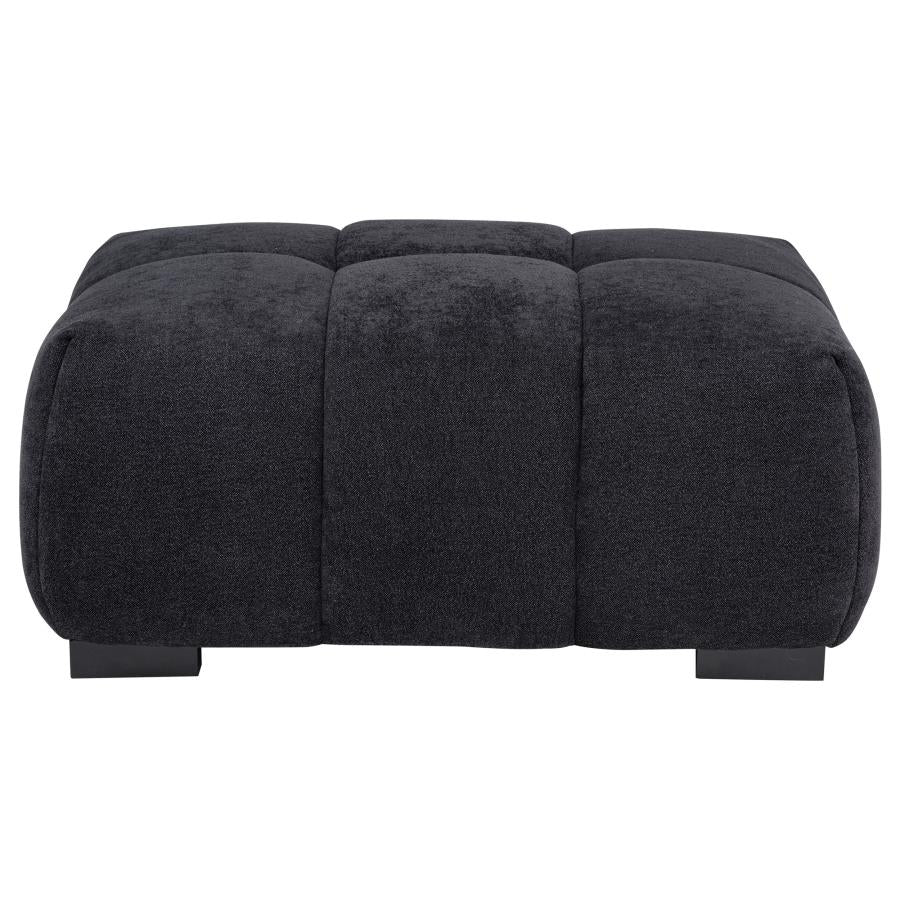 Octavia Upholstered Rectangular Ottoman - Venini Furniture 
