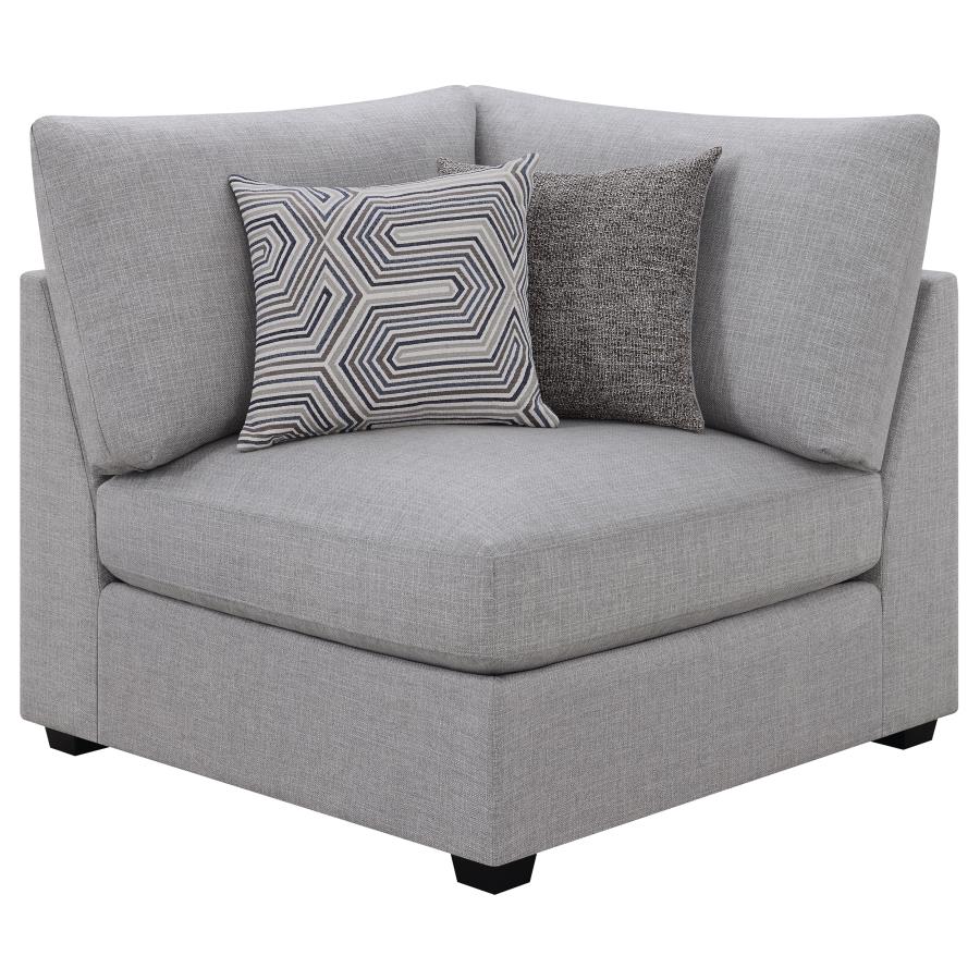 Cambria Upholstered Corner Grey 551512 - Venini Furniture 