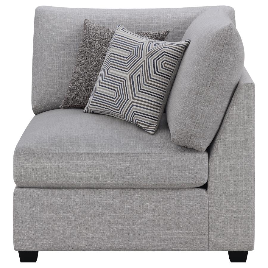 Cambria Upholstered Corner Grey 551512 - Venini Furniture 