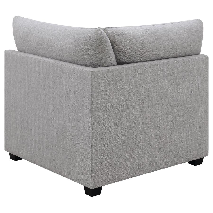 Cambria Upholstered Corner Grey 551512 - Venini Furniture 