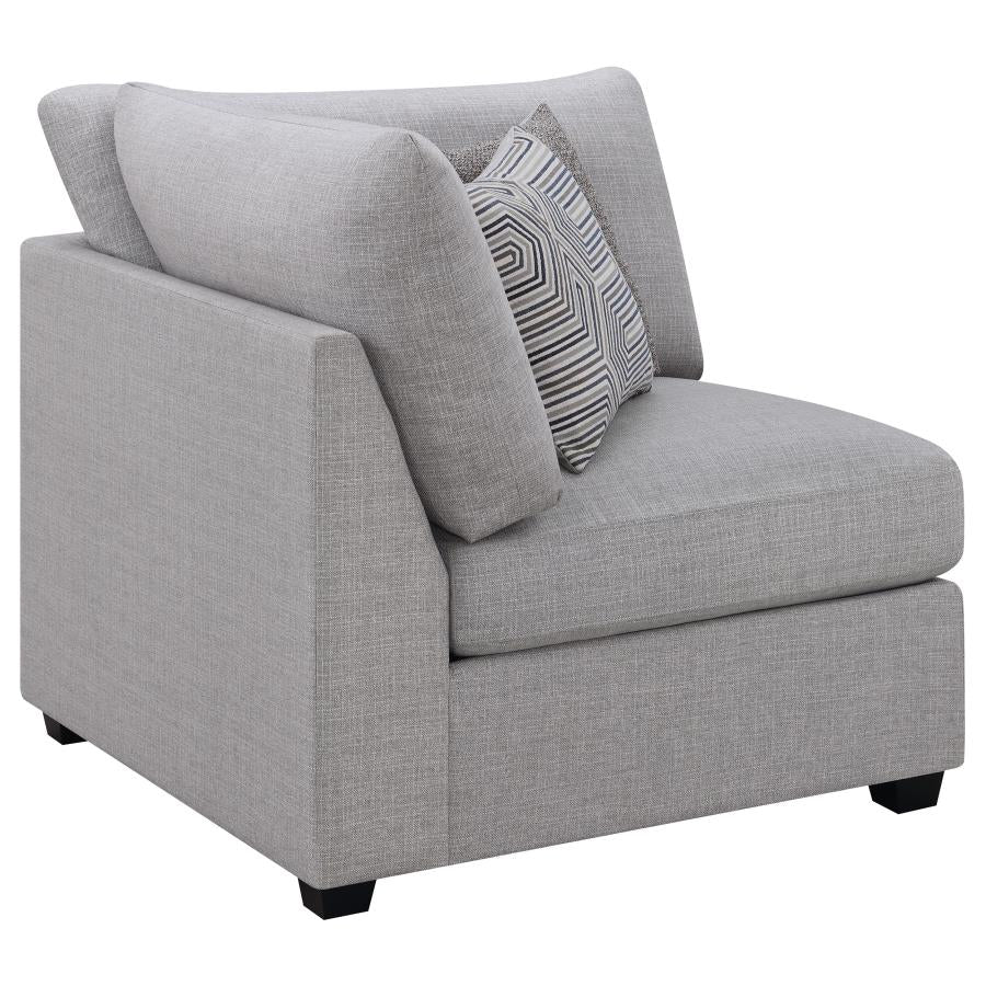 Cambria Upholstered Corner Grey 551512 - Venini Furniture 